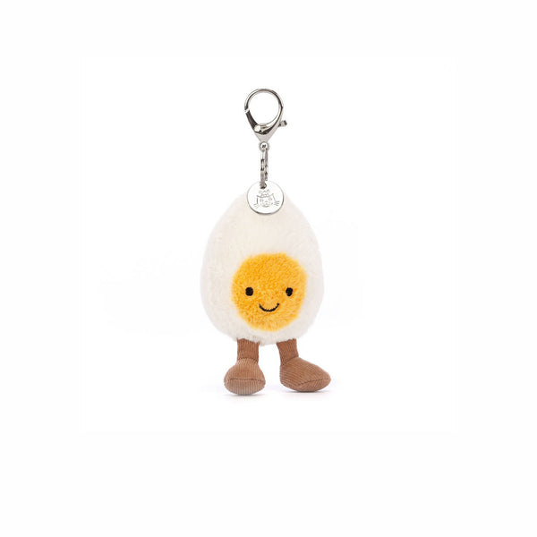 JELLYCAT AMUSEABLES HAPPY BOILED EGG BAG CHARM