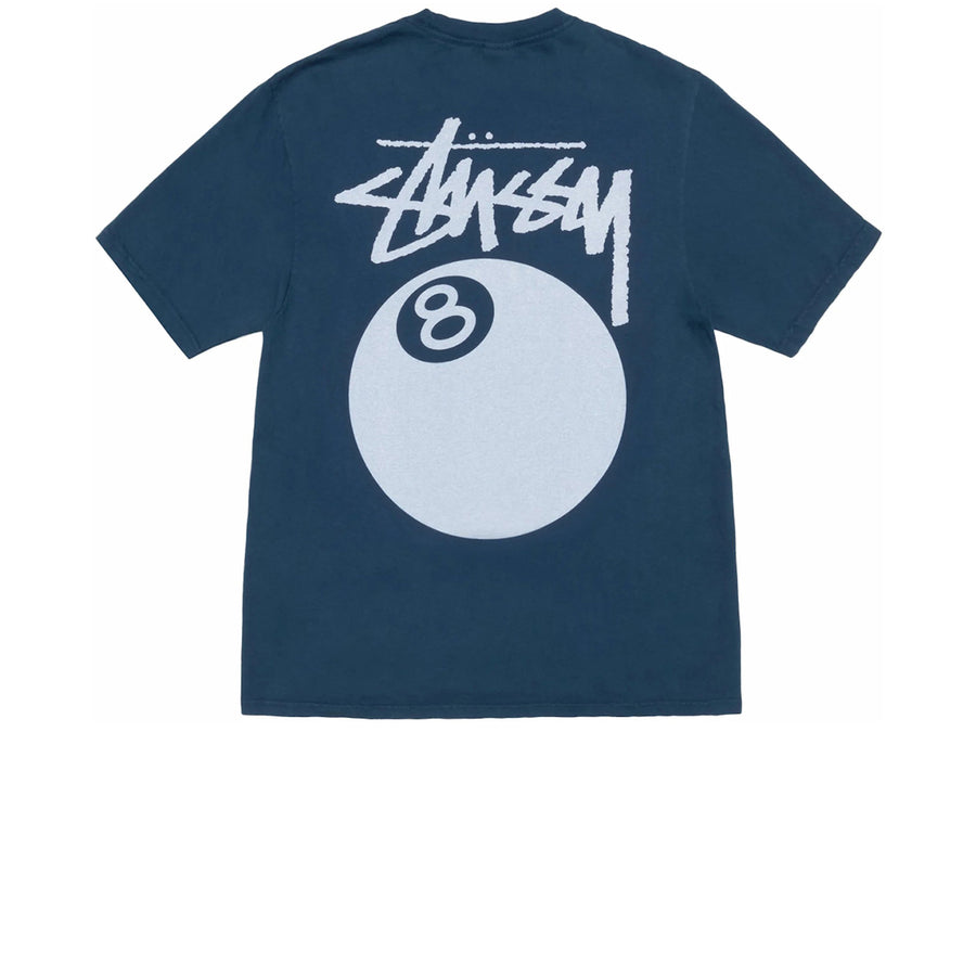 STUSSY 8 BALL TEE NAVY