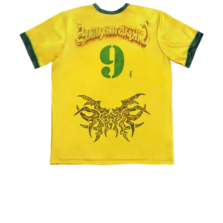 TRAVIS SCOTT BRAZIL SOCCER JERSEY YELLOW FW24