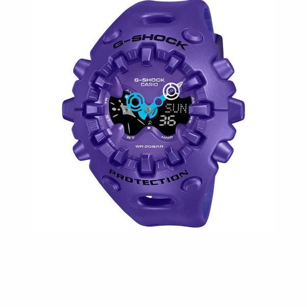 CASIO ANALOG-DIGITAL GA-V01 SERIES BLUE-PURPLE GA-V01-2A