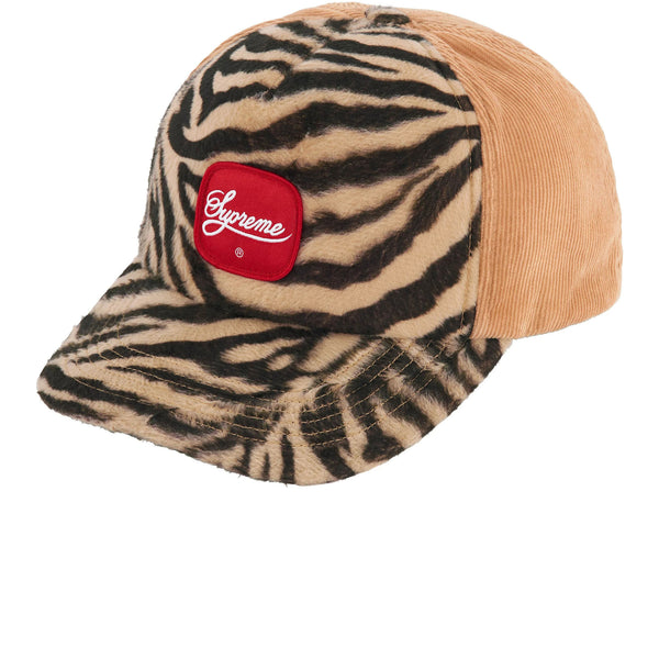 SUPREME TIGER 5-PANEL CAP TAN FW24