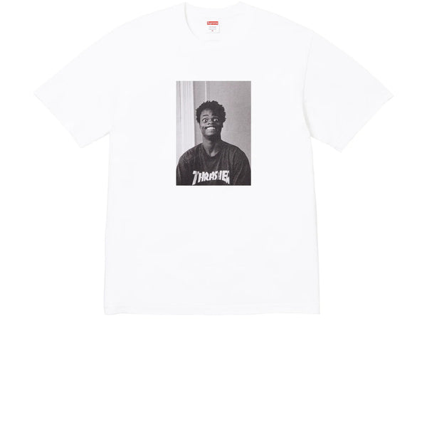 SUPREME THRASHER HAROLD TEE WHITE FW24