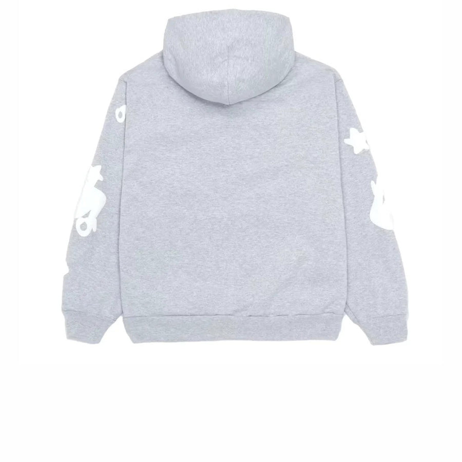 SP5DER BELUGA HOODIE HEATHER GREY SS23