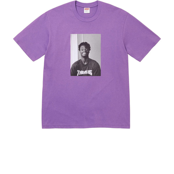 SUPREME THRASHER HAROLD TEE PURPLE FW24