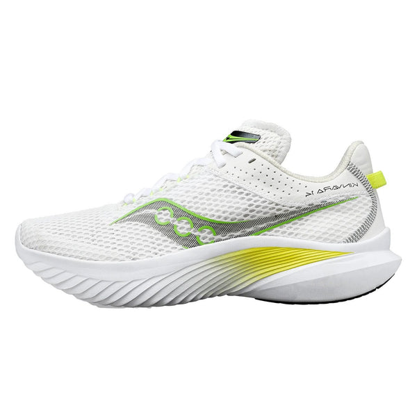 SAUCONY KINVARA 14 WHITE/SLIME 2023