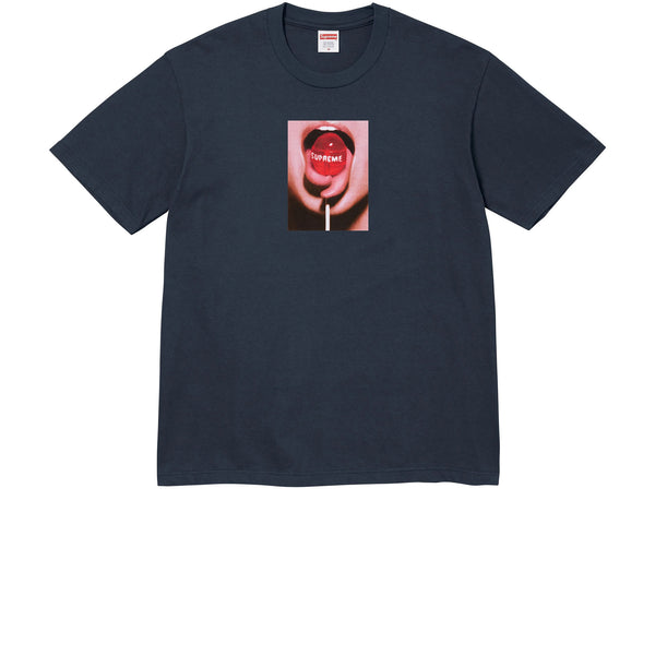 SUPREME LOLLIPOP TEE NAVY FW24