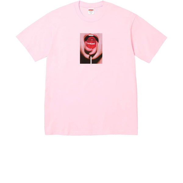 SUPREME LOLLIPOP TEE PINK FW24