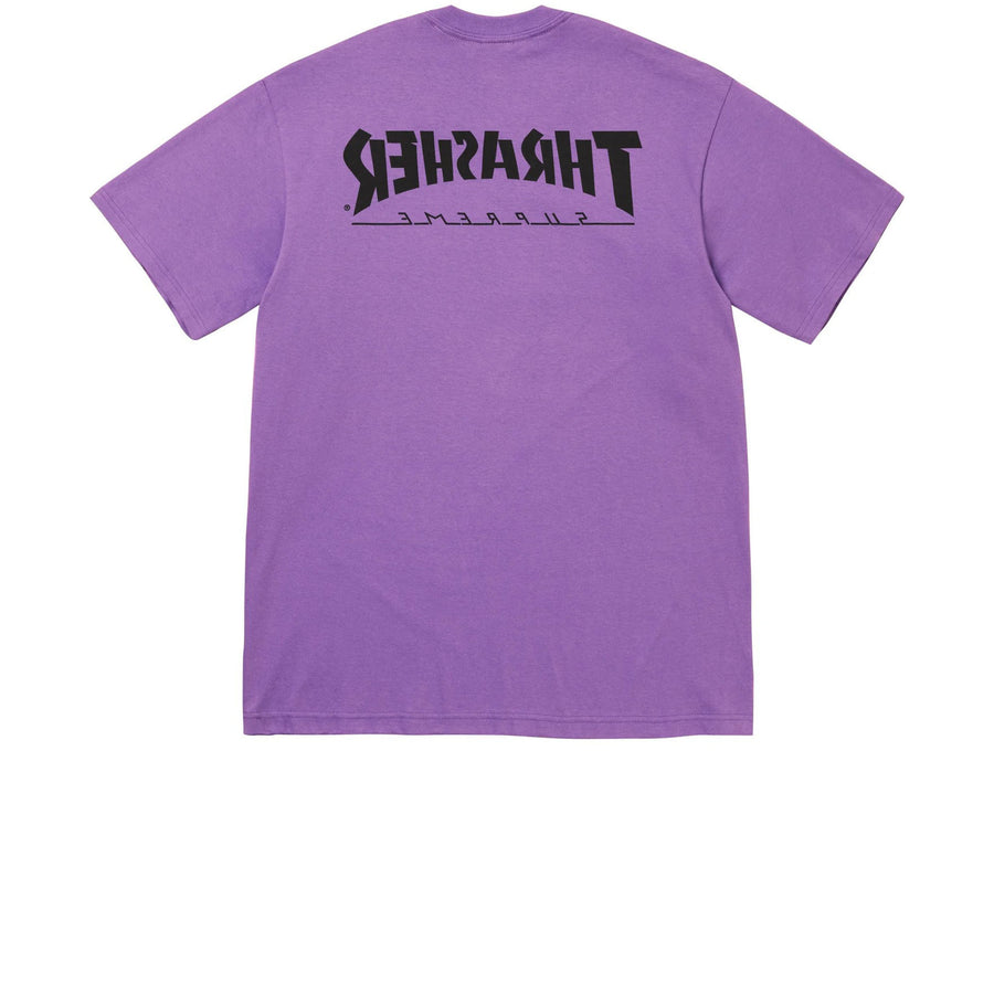 SUPREME THRASHER HAROLD TEE PURPLE FW24