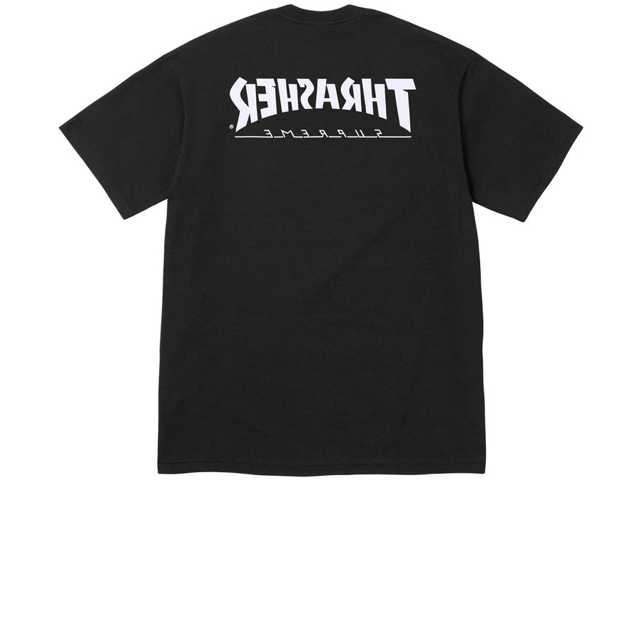 SUPREME THRASHER HAROLD TEE BLACK FW24