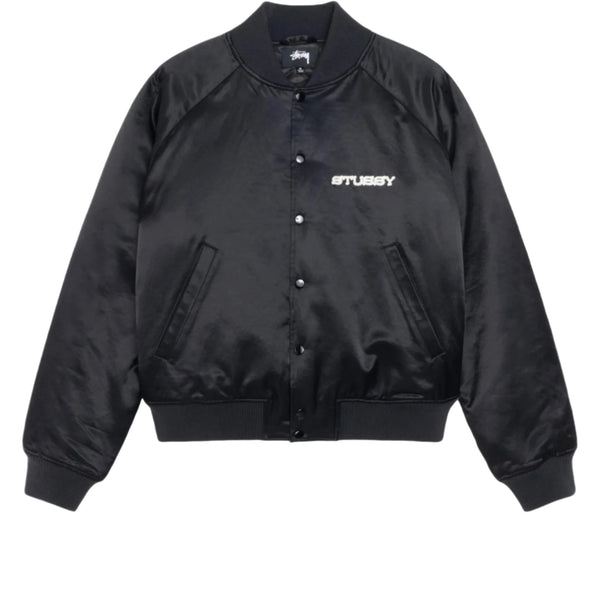 STUSSY SOUVENIR JACKET BLACK