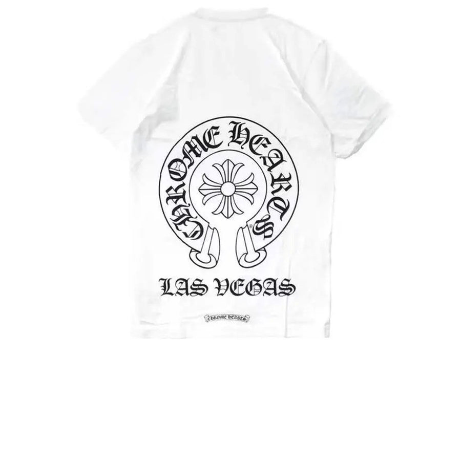 CHROME HEARTS LAS VEGAS EXCLUSIVE HORSESHOE TEE WHITE