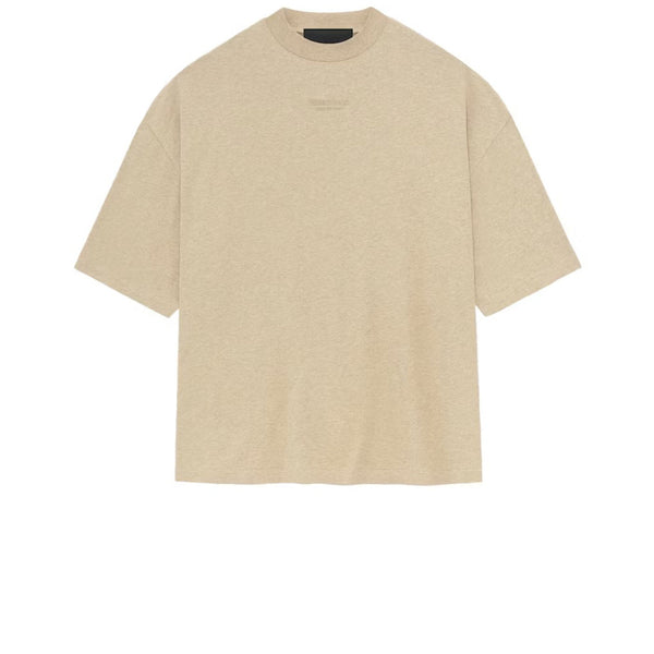 FEAR OF GOD ESSENTIALS TEE GOLD HEATHER FW23