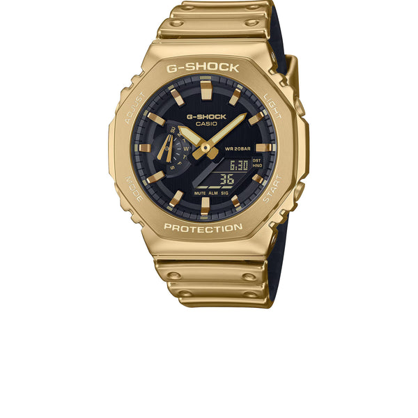 CASIO G-SHOCK G-STEEL 2100 SERIES GOLD GM-2100YMG-9A