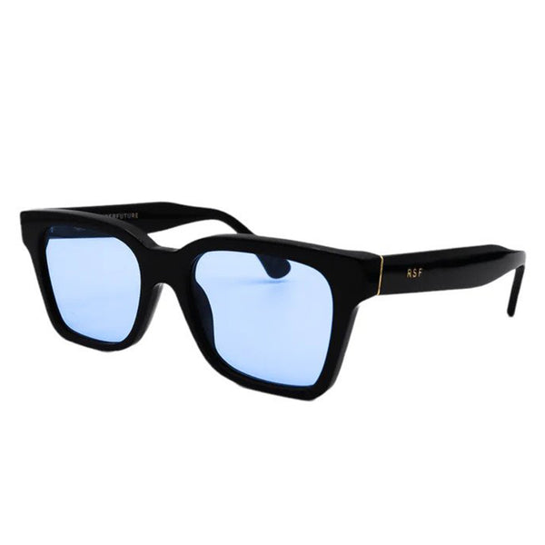 RETROSUPERFUTURE 9I2 AMERICA REFINED SUNGLASSES BLACK BLUE