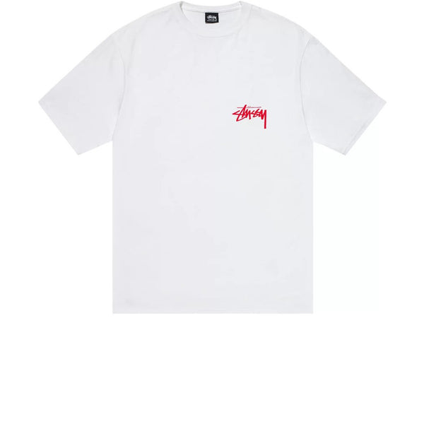 STUSSY SKATE TOUGH TEE WHITE