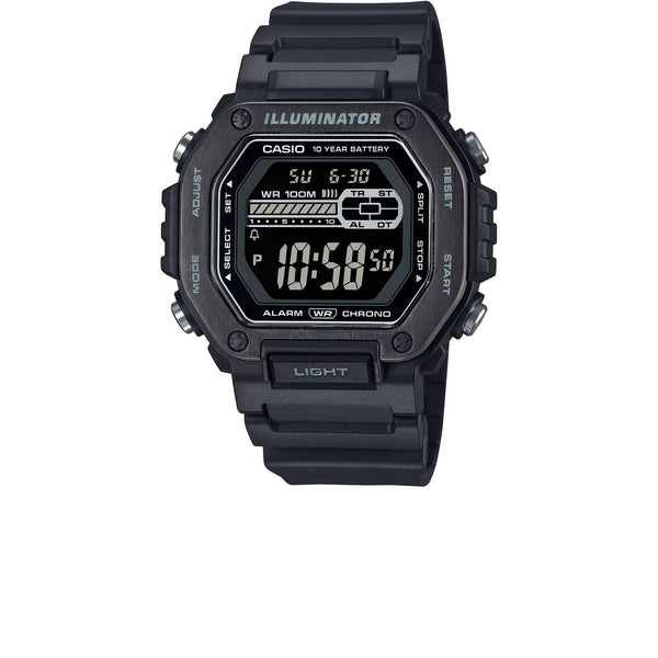 CASIO STANDARD DIGITAL BLACK MWD110HB-1B