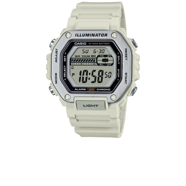 CASIO VINTAGE DIGITAL WHITE MWD110H-8A