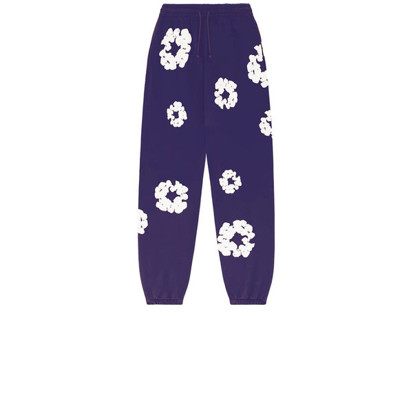 DENIM TEARS THE COTTON WREATH SWEATPANTS PURPLE FW23