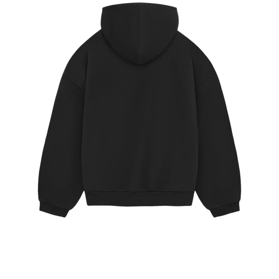 FEAR OF GOD ESSENTIALS HOODIE JET BLACK SS24