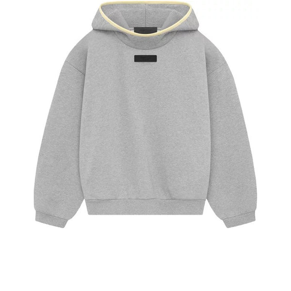 FEAR OF GOD ESSENTIALS HOODIE LIGHT HEATHER GREY SS24