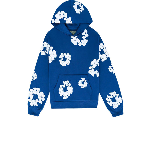 DENIM TEARS THE COTTON WREATH SWEATSHIRT ROYAL BLUE FW23