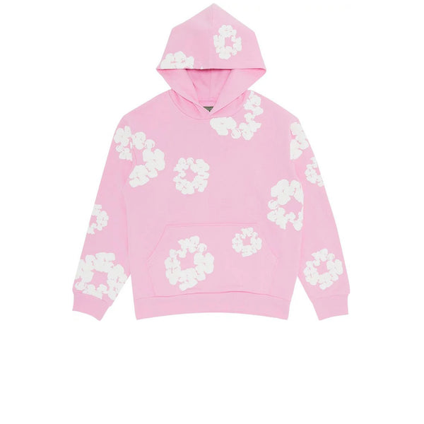 DENIM TEARS THE COTTON WREATH SWEATSHIRT PINK FW23