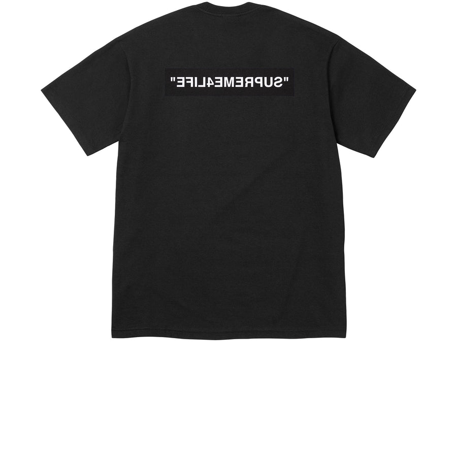 SUPREME 4 LIFE TEE BLACK FW24