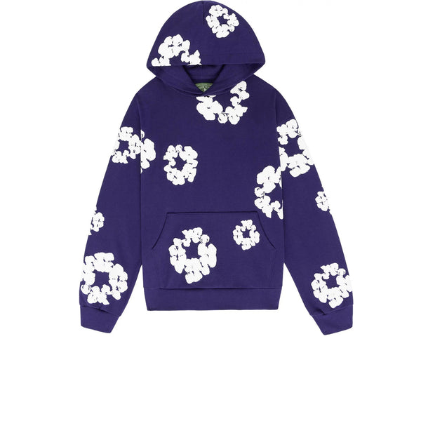 DENIM TEARS THE COTTON WREATH SWEATSHIRT PURPLE FW23