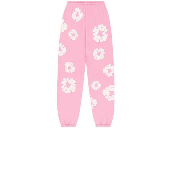 DENIM TEARS THE COTTON WREATH SWEATPANTS PINK