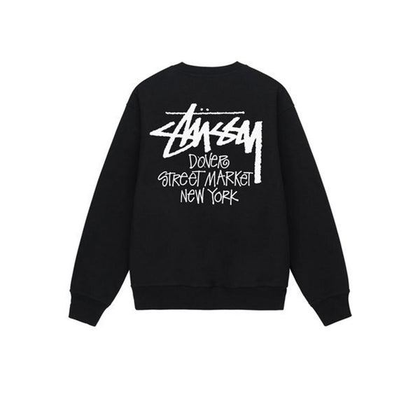 STUSSY DSM NEW YORK LONG SLEEVE TEE BLACK