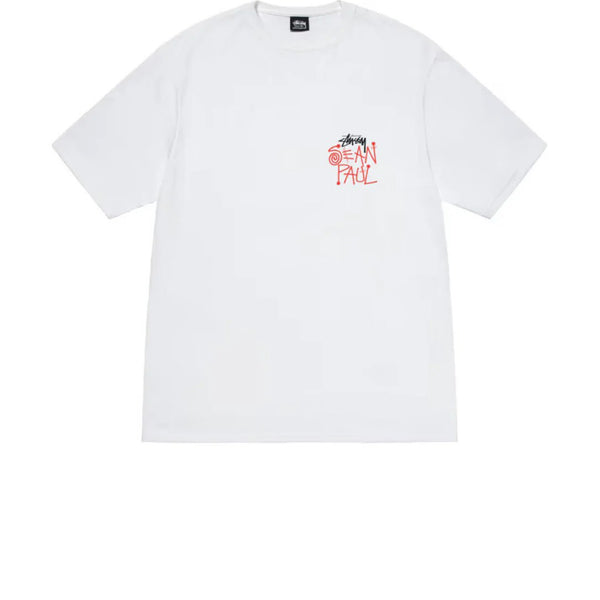 STUSSY SEAN PAUL TEE WHITE