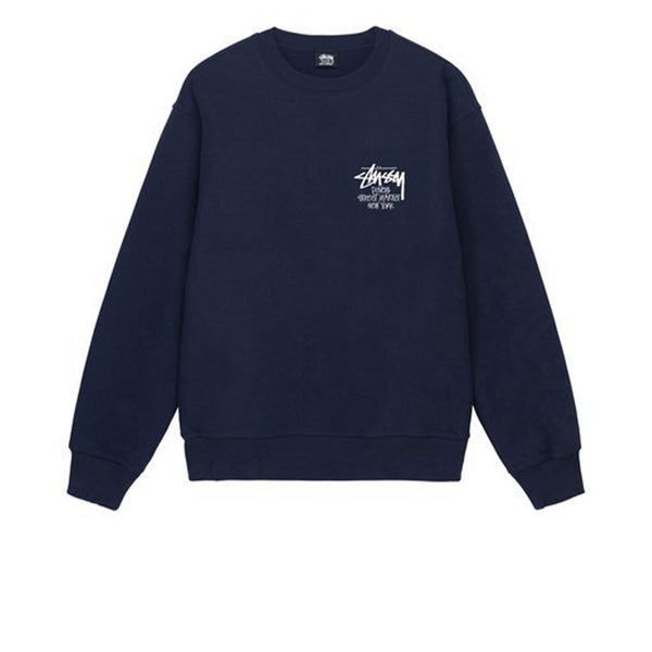 STUSSY DSM NEW YORK CREW NAVY