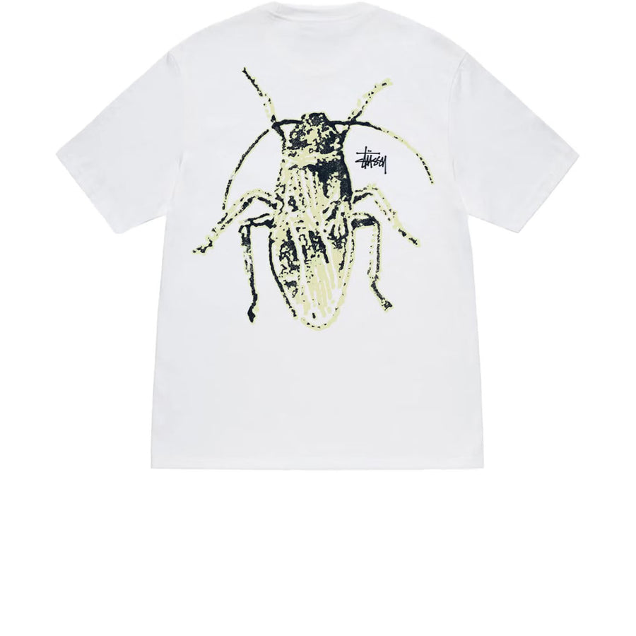 STUSSY ROACH TEE WHITE