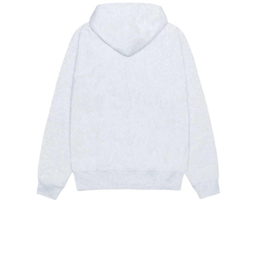 STUSSY WORKER HOODIE ASH HEATHER