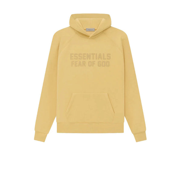 FEAR OF GOD ESSENTIALS HOODIE LIGHT TUSCAN SS23