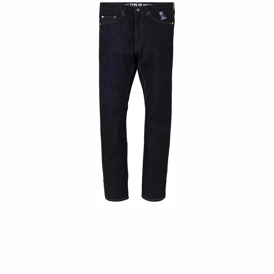 BAPE X OVO 2008 TYPE-05 DENIM PANTS INDIGO