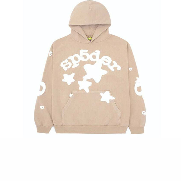 SP5DER BELUGA HOODIE SAND SS23