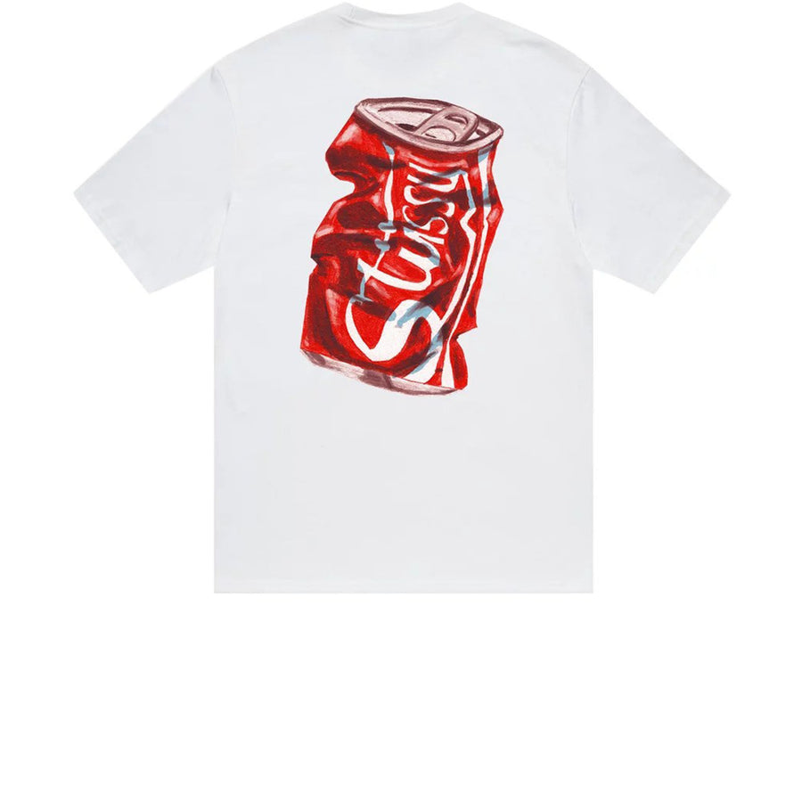 STUSSY SODA CAN TEE WHITE