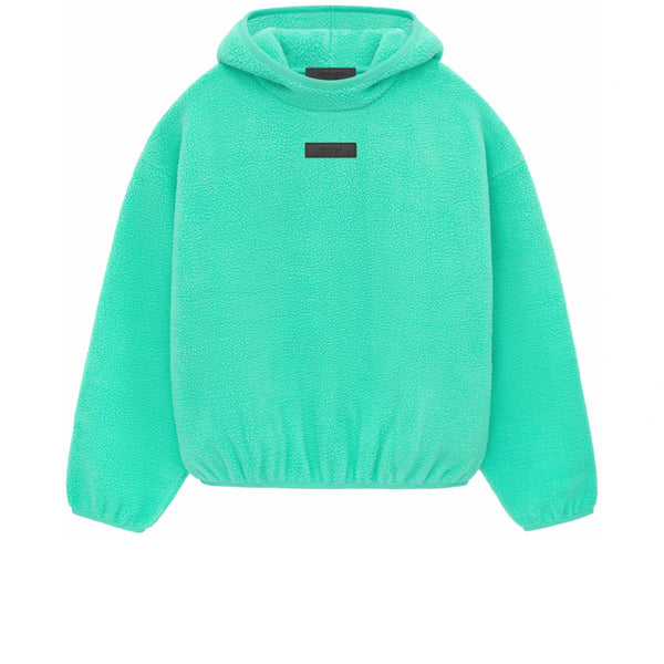 FEAR OF GOD ESSENTIALS POLAR FLEECE HOODIE MINT LEAF FW23