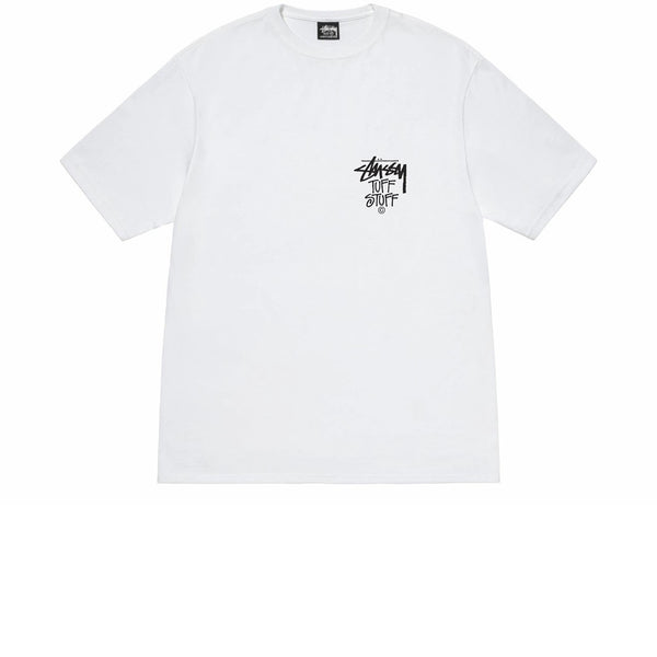 STUSSY TUFF STUFF TEE WHITE