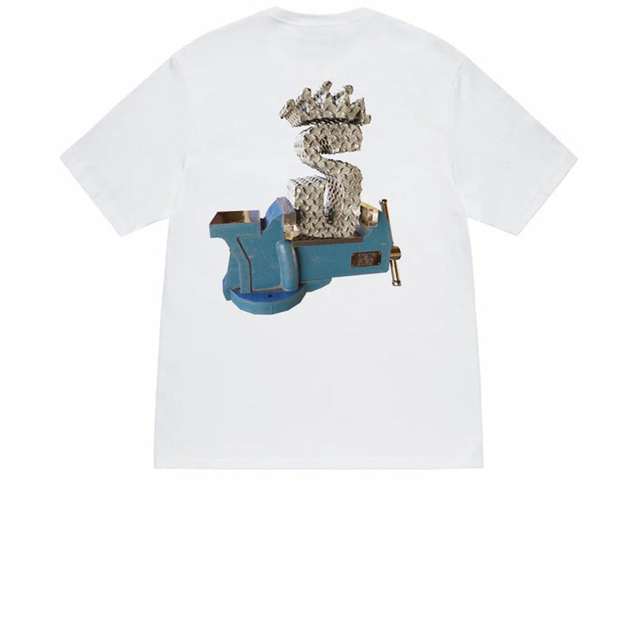 STUSSY TUFF STUFF TEE WHITE