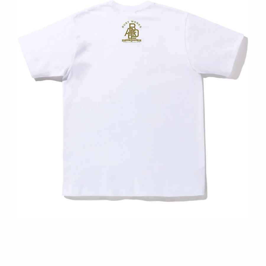 BAPE GORILLA INSTINCT QUARTET TEE WHITE