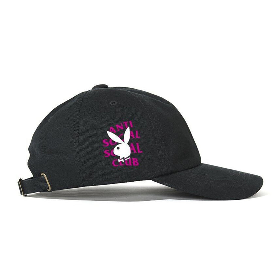 ANTI SOCIAL SOCIAL CLUB PLAYBOY REMIX CAP BLACK PINK