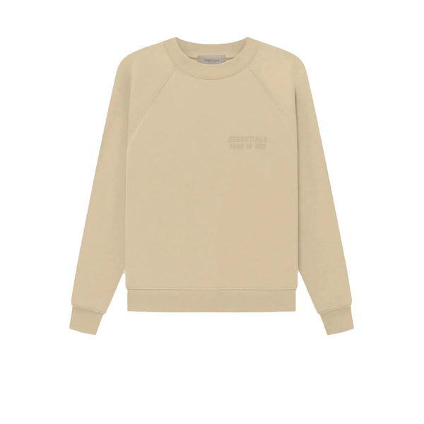 FEAR OF GOD ESSENTIALS CREWNECK SWEATSHIRT SAND SS23