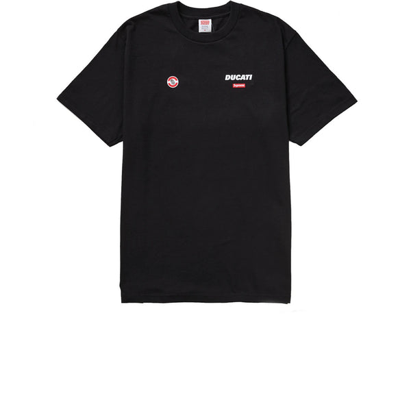 SUPREME DUCATI LOGO TEE BLACK SS24