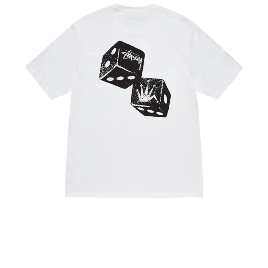 STUSSY SHAKERS TEE WHITE