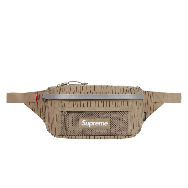 SUPREME WAIST BAG TAN RAINDROP FW24