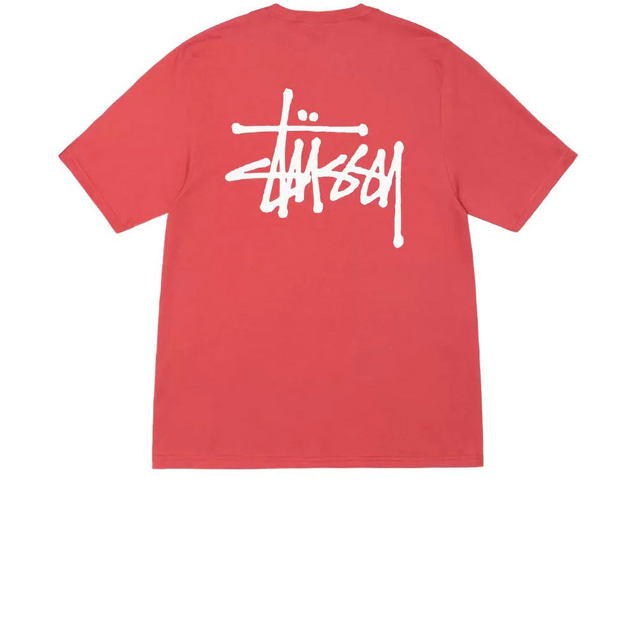 STUSSY BASIC TEE PEPPER