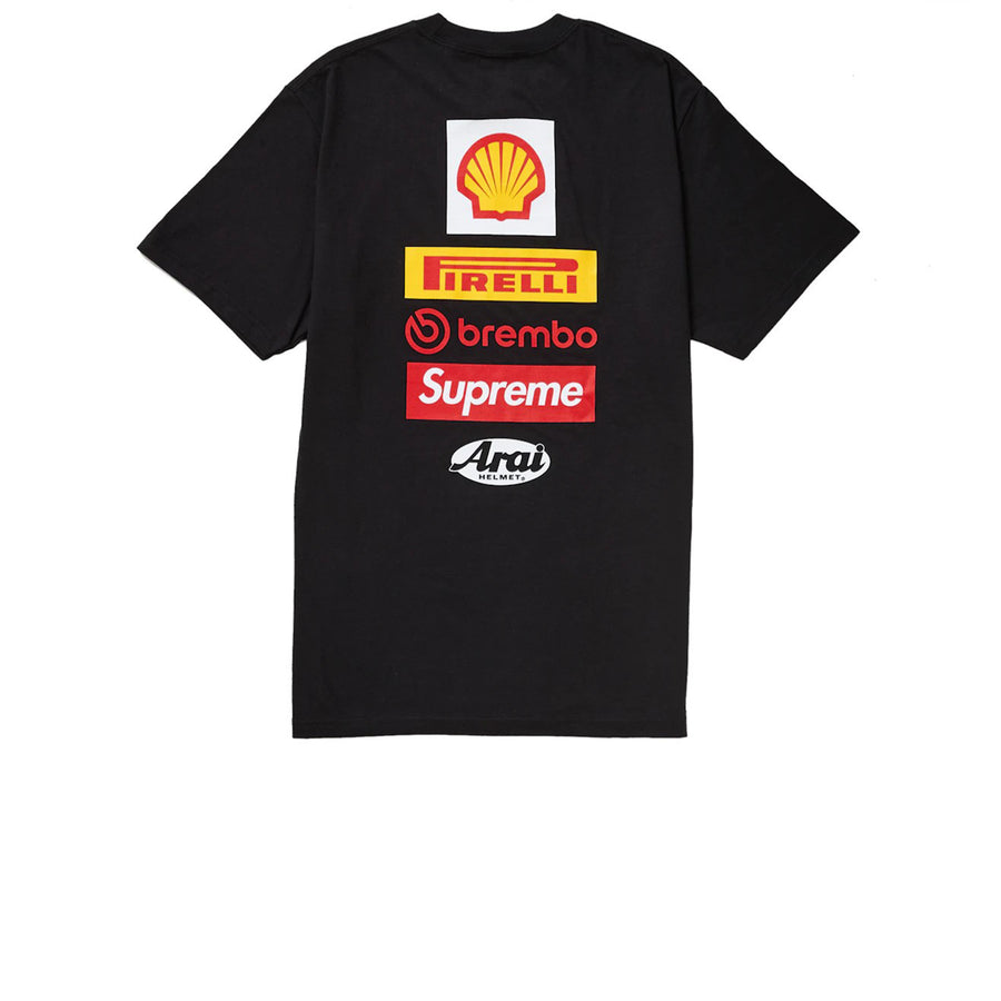 SUPREME DUCATI LOGO TEE BLACK SS24