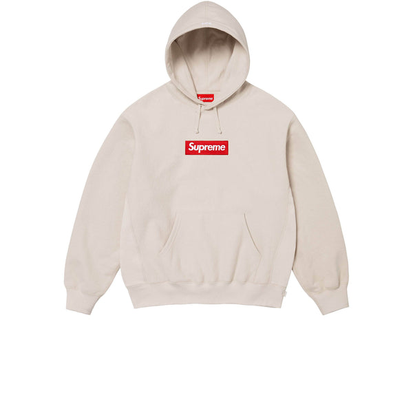 SUPREME BOX LOGO HOODED SWEATSHIRT STONE FW24